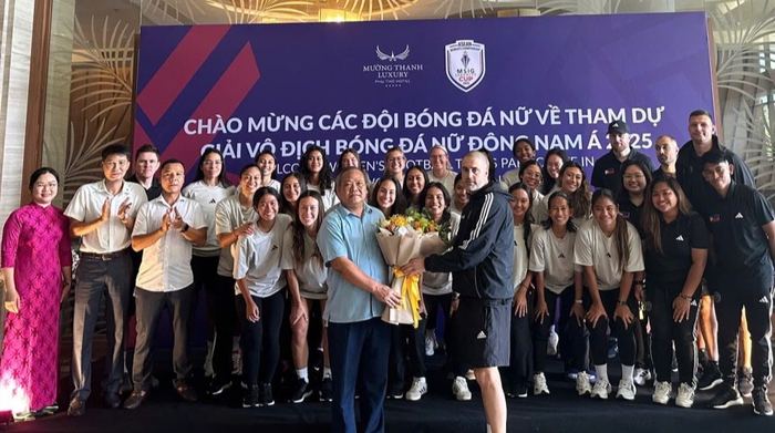 Các đội bóng nữ được chào đón khi tham dự Giải vô địch bóng đá nữ Đông Nam Á 2025- Ảnh 4. Các đội bóng nữ được chào đón khi tham dự Giải vô địch bóng đá nữ Đông Nam Á 2025- Ảnh 4.