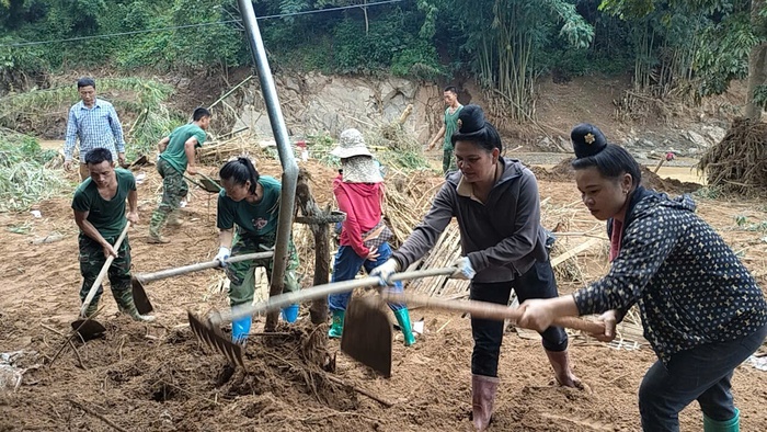 Hội LHPN Điện Biên thăm hỏi, hỗ trợ phụ nữ, trẻ em bị ảnh hưởng do lũ quét, sạt lở- Ảnh 3.