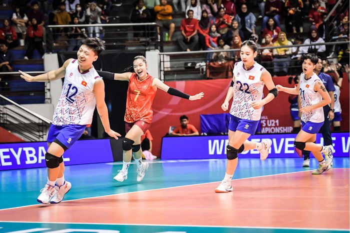 Đội tuyển bóng chuyền nữ U21 Việt Nam tạo "địa chấn" tại giải thế giới- Ảnh 10.