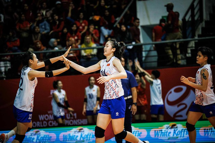 Đội tuyển bóng chuyền nữ U21 Việt Nam tạo "địa chấn" tại giải thế giới- Ảnh 9.