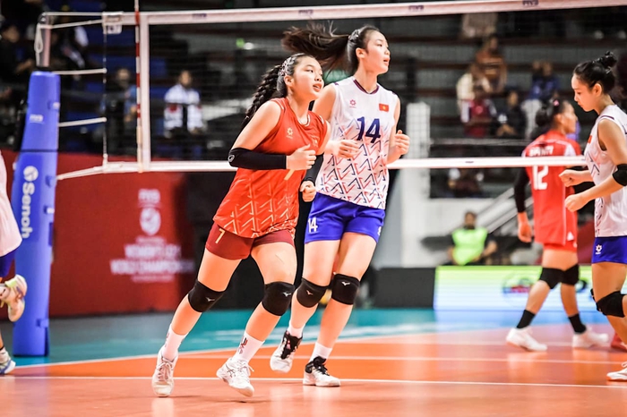 Đội tuyển bóng chuyền nữ U21 Việt Nam tạo "địa chấn" tại giải thế giới- Ảnh 4.