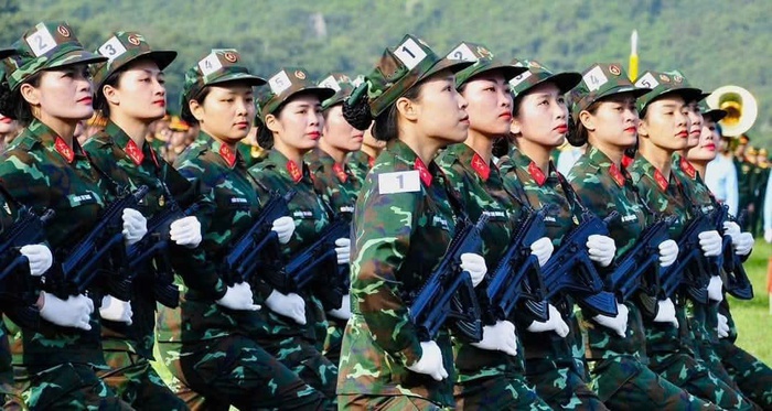 Cảm xúc đặc biệt của nữ quân nhân 4 lần tham gia diễu binh- Ảnh 2. Cảm xúc đặc biệt của nữ quân nhân 4 lần tham gia diễu binh- Ảnh 2.