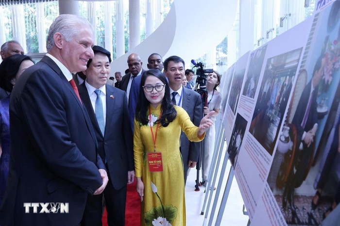 "Đoàn kết với Cuba xuất phát từ trái tim và trong suy nghĩ của mỗi người Việt Nam"- Ảnh 1. "Đoàn kết với Cuba xuất phát từ trái tim và trong suy nghĩ của mỗi người Việt Nam"- Ảnh 1.