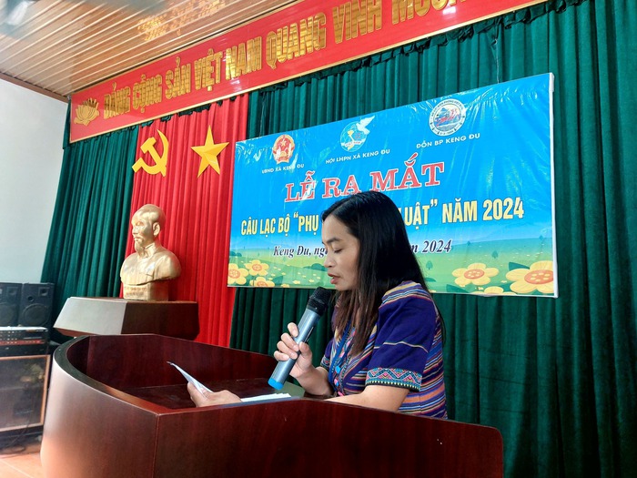 Đưa tri thức pháp luật đến từng bản làng ở xã biên giới Keng Đu- Ảnh 1. Đưa tri thức pháp luật đến từng bản làng ở xã biên giới Keng Đu- Ảnh 1.