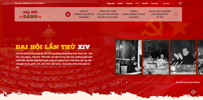 Tổng Bí thư Tô Lâm: 3 nhiệm vụ cốt lõi của Trang thông tin điện tử chuyên đề Đại hội Đảng XIV - Ảnh 1.