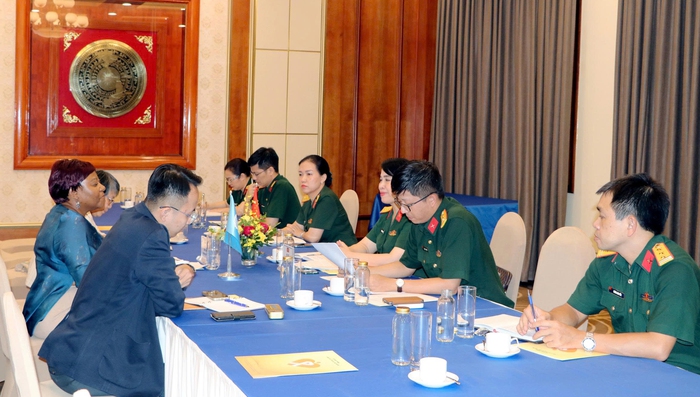 Ban Phụ nữ Quân đội tăng cường phối hợp với UN Women- Ảnh 1.
