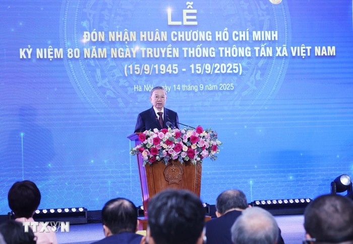 Thông tấn xã Việt Nam đón nhận Huân chương Hồ Chí Minh, quyết tâm tiên phong trên mặt trận thông tin- Ảnh 4.