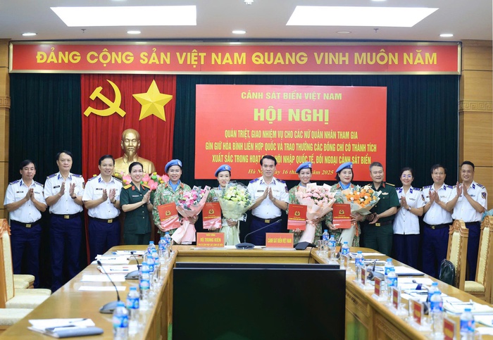 Lần đầu tiên nữ quân nhân Cảnh sát biển Việt Nam tham gia gìn giữ hoà bình Liên hợp quốc- Ảnh 3.