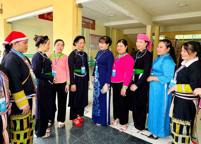 Lào Cai: Đại hội đại biểu Phụ nữ cơ sở đầu tiên sau sáp nhập - Ảnh 2.