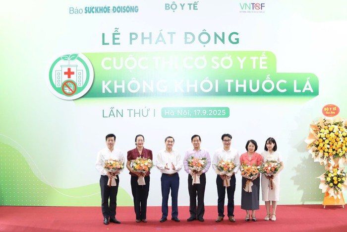 Phát động Cuộc thi "Cơ sở y tế không khói thuốc lá"- Ảnh 1.