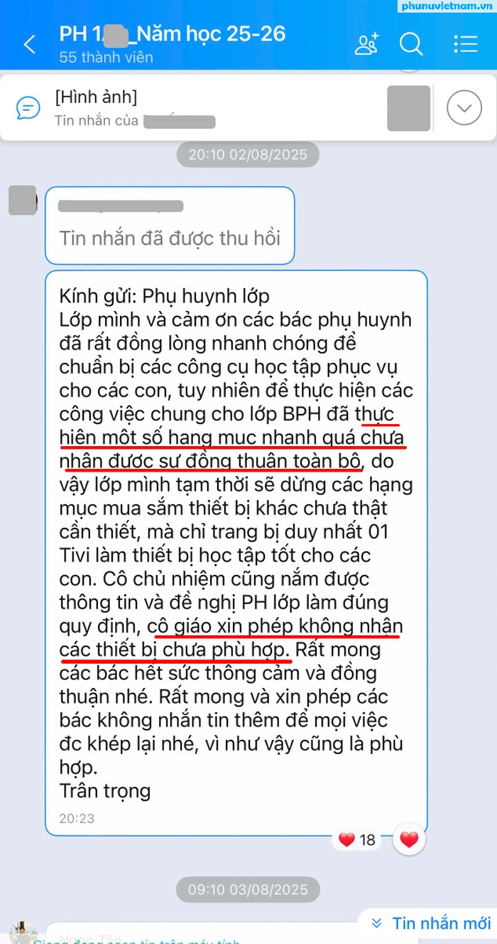 Vụ mua laptop gần 13 triệu đồng cho giáo viên: Hiệu trưởng cho rằng "phụ huynh quá nhiệt tình"- Ảnh 2.