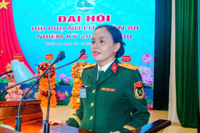 Hội Phụ nữ Lữ đoàn 80 tổ chức thành công Đại hội làm điểm trước toàn quân- Ảnh 2. Hội Phụ nữ Lữ đoàn 80 tổ chức thành công Đại hội làm điểm trước toàn quân- Ảnh 2.