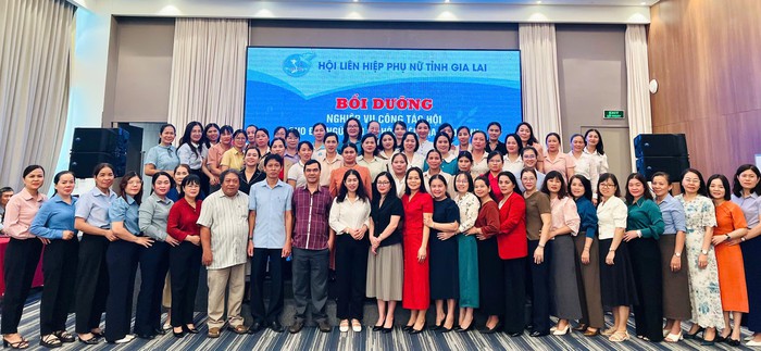 Gia Lai: Bồi dưỡng nghiệp vụ công tác Hội cho 160 cán bộ - Ảnh 2.