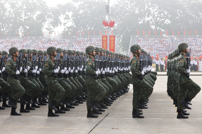 Nhìn lại Lễ diễu binh, diễu hành 80 năm Quốc khánh: Tự hào 2 tiếng Việt Nam- Ảnh 8. Nhìn lại Lễ diễu binh, diễu hành 80 năm Quốc khánh: Tự hào 2 tiếng Việt Nam- Ảnh 8.