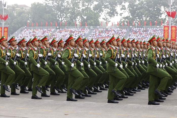 Nhìn lại Lễ diễu binh, diễu hành 80 năm Quốc khánh: Tự hào 2 tiếng Việt Nam- Ảnh 13. Nhìn lại Lễ diễu binh, diễu hành 80 năm Quốc khánh: Tự hào 2 tiếng Việt Nam- Ảnh 13.