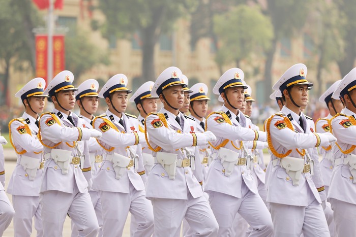 Nhìn lại Lễ diễu binh, diễu hành 80 năm Quốc khánh: Tự hào 2 tiếng Việt Nam- Ảnh 12. Nhìn lại Lễ diễu binh, diễu hành 80 năm Quốc khánh: Tự hào 2 tiếng Việt Nam- Ảnh 12.