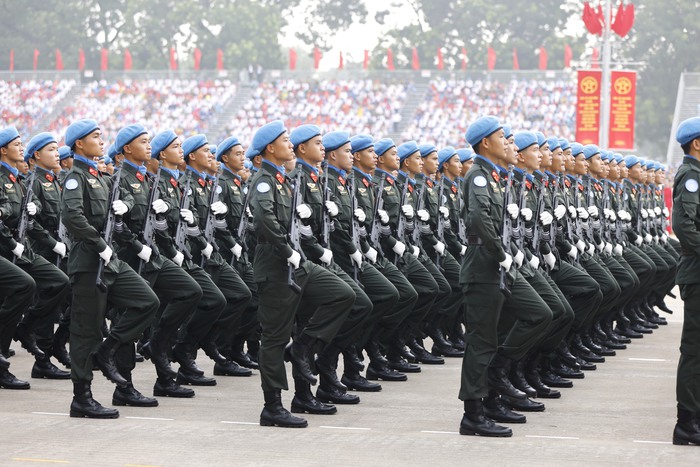 Nhìn lại Lễ diễu binh, diễu hành 80 năm Quốc khánh: Tự hào 2 tiếng Việt Nam- Ảnh 10. Nhìn lại Lễ diễu binh, diễu hành 80 năm Quốc khánh: Tự hào 2 tiếng Việt Nam- Ảnh 10.