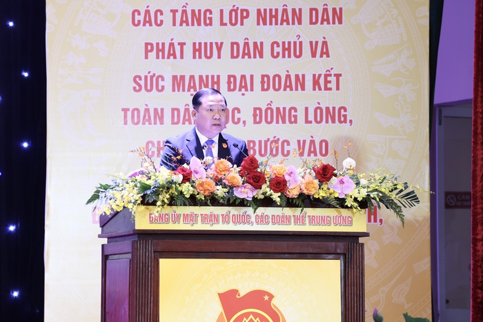 Phiên trù bị Đại hội đại biểu Đảng bộ MTTQ, các đoàn thể Trung ương lần thứ I, nhiệm kỳ 2025 - 2030- Ảnh 6.