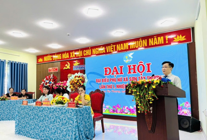 Quảng Ngãi: Tổ chức thành công Đại hội đại biểu phụ nữ cơ sở đầu tiên- Ảnh 1.