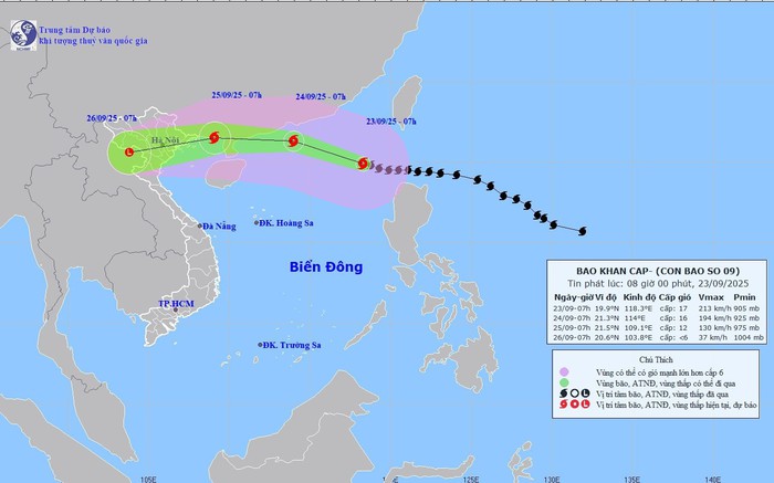Hà Nội khẩn trương ứng phó siêu bão Ragasa- Ảnh 1.