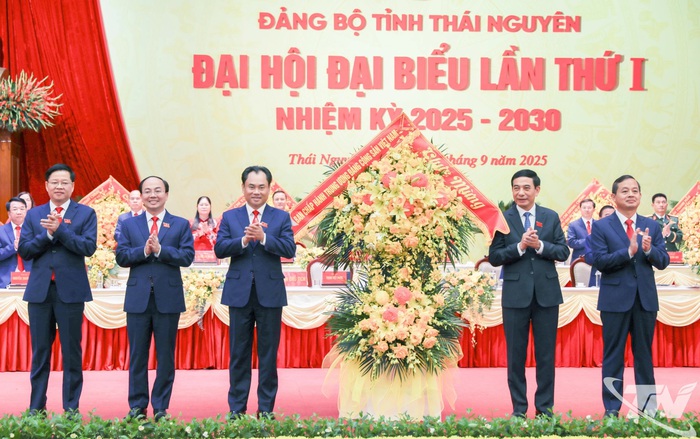 Ban Chấp hành Đảng bộ tỉnh Thái Nguyên nhiệm kỳ 2025-2030 có tỷ lệ nữ đạt 21,5%- Ảnh 1.