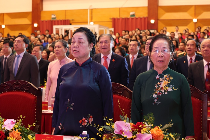 Lãnh đạo Đảng, Nhà nước dự Đại hội đại biểu Đảng bộ MTTQ, các đoàn thể Trung ương lần thứ I, nhiệm kỳ 2025 - 2030 - Ảnh 5.