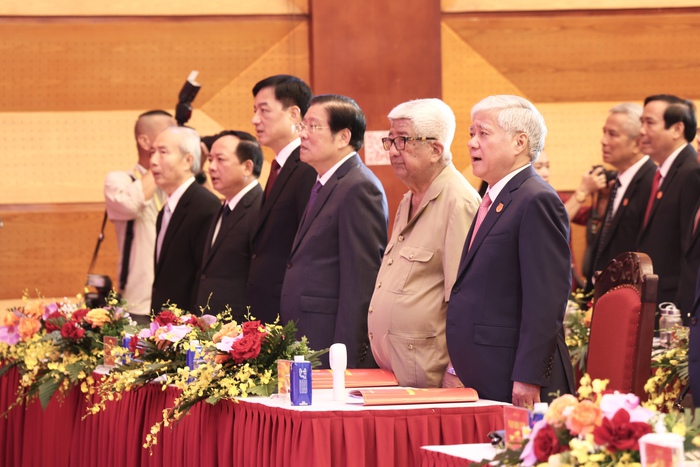 Lãnh đạo Đảng, Nhà nước dự Đại hội đại biểu Đảng bộ MTTQ, các đoàn thể Trung ương lần thứ I, nhiệm kỳ 2025 - 2030 - Ảnh 4.