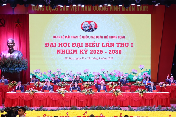 Đại hội đại biểu Đảng bộ MTTQ, các đoàn thể Trung ương lần thứ I, nhiệm kỳ 2025 - 2030, thành công tốt đẹp- Ảnh 1.