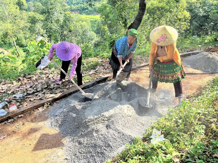 Phụ nữ Cao Bằng góp sức xây dựng diện mạo nông thôn mới- Ảnh 2.