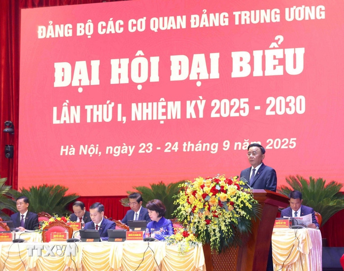 Khai mạc Đại hội đại biểu Đảng bộ các cơ quan Đảng Trung ương lần thứ nhất- Ảnh 1.