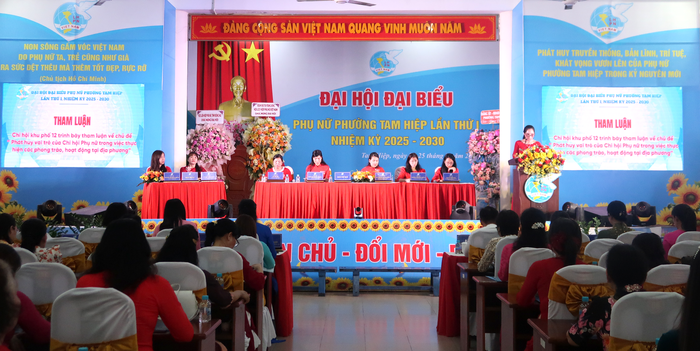 Phó Chủ tịch Thường trực Hội LHPN Việt Nam dự Đại hội phụ nữ điểm của tỉnh Đồng Nai- Ảnh 1.