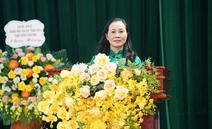Thanh Hóa: Đơn vị đầu tiên tổ chức thành công Đại hội đại biểu phụ nữ nhiệm kỳ 2025 - 2030- Ảnh 3.