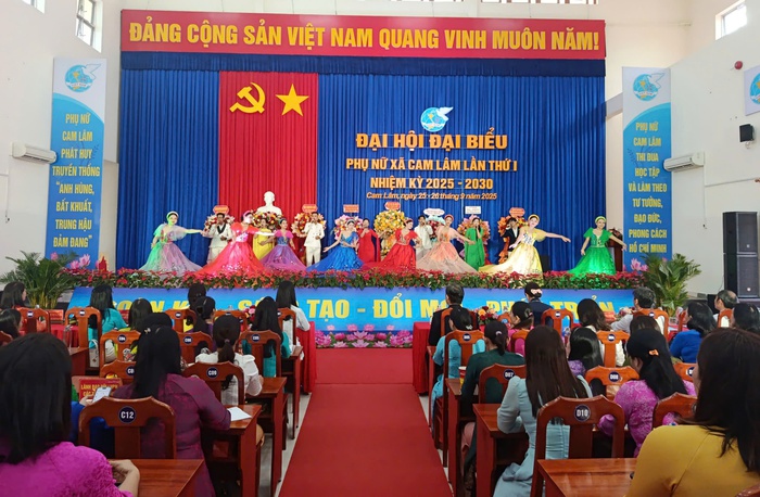 Hội LHPN xã Cam Lâm (Khánh Hòa): Chung sức góp phần xây dựng xã thành phường sau Đại hội- Ảnh 1.