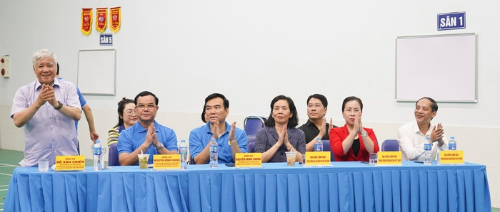 Bế mạc Hội thao chào mừng Đại hội đại biểu Đảng bộ Mặt trận Tổ quốc, các đoàn thể Trung ương lần thứ I- Ảnh 1.