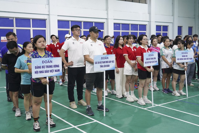 Bế mạc Hội thao chào mừng Đại hội đại biểu Đảng bộ Mặt trận Tổ quốc, các đoàn thể Trung ương lần thứ I- Ảnh 3.