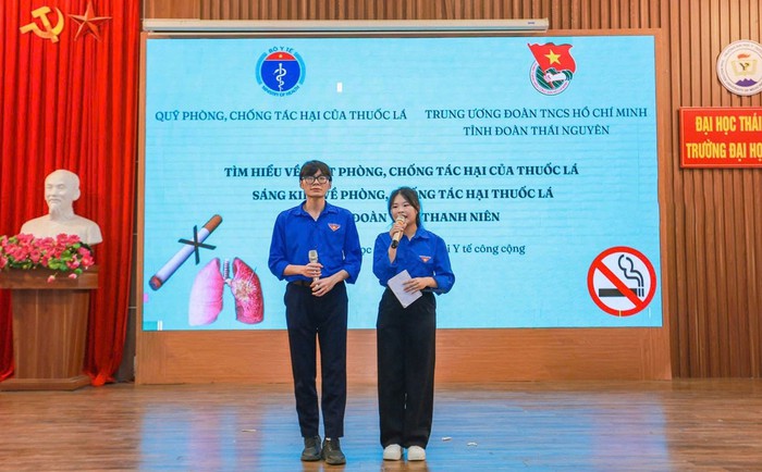 Giảng đường không khói thuốc kiến tạo lối sống lành mạnh cho sinh viên- Ảnh 2.