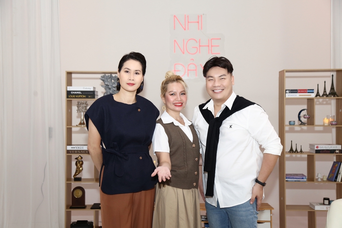 Diễn viên Thân Thúy Hà và ca - nhạc sĩ Hamlet Trương tham gia podcast “Nhi nghe đây” với vai trò khách mời