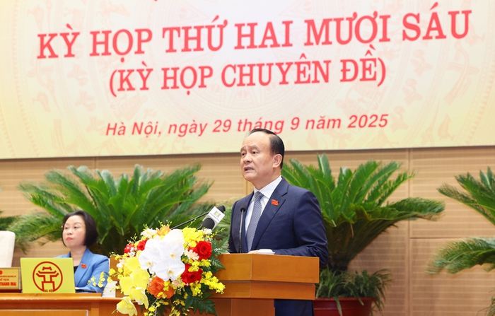 Khai mạc Kỳ họp thứ 26, HĐND thành phố Hà Nội khóa XVI- Ảnh 2.