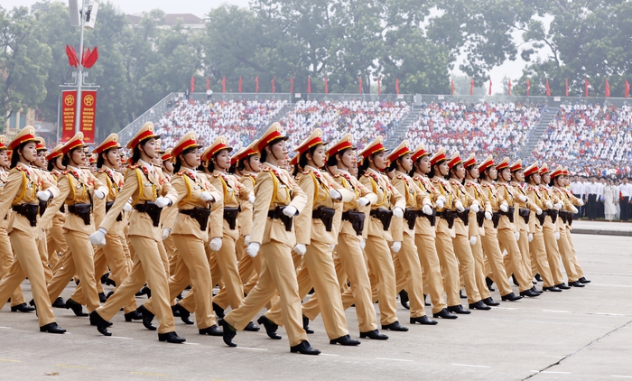 Nhìn lại Lễ diễu binh, diễu hành 80 năm Quốc khánh: Tự hào 2 tiếng Việt Nam- Ảnh 14. Nhìn lại Lễ diễu binh, diễu hành 80 năm Quốc khánh: Tự hào 2 tiếng Việt Nam- Ảnh 14.