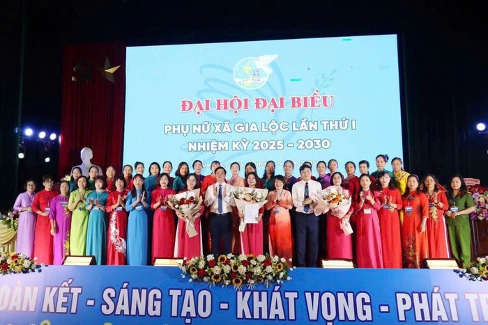 Hội LHPN Hải Phòng tổ chức thành công Đại hội phụ nữ điểm cấp xã, phường- Ảnh 1.