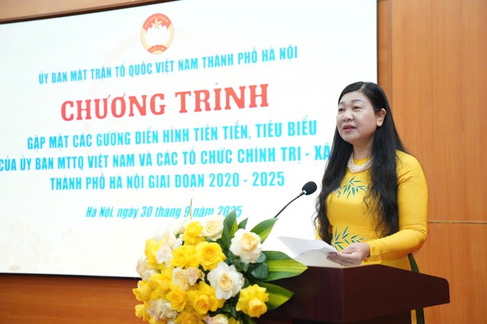 MTTQ Việt Nam TP Hà Nội biểu dương 80 gương điển hình trong phòng trào Thi đua yêu nước - Ảnh 2.