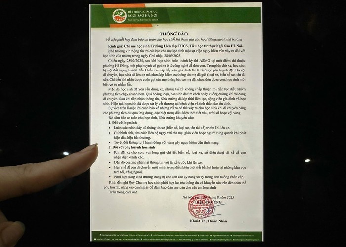 Hà Nội: Nghi bị bắt cóc, học sinh nhảy khỏi xe ôm công nghệ khi xe đang phóng nhanh - Ảnh 1.