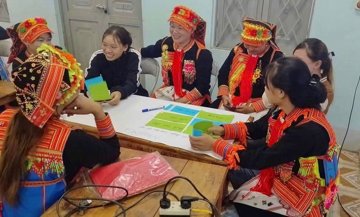 Cộng đồng phát triển bền vững hơn khi phụ nữ được trao quyền- Ảnh 3. Cộng đồng phát triển bền vững hơn khi phụ nữ được trao quyền- Ảnh 3.