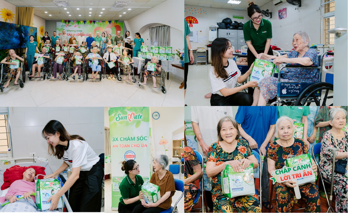 Nhãn hàng Sunmate gửi yêu thương đến Viện dưỡng lão Diên Hồng- Ảnh 3. Nhãn hàng Sunmate gửi yêu thương đến Viện dưỡng lão Diên Hồng- Ảnh 3.