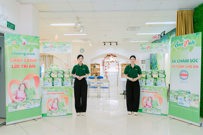 Nhãn hàng Sunmate gửi yêu thương đến Viện dưỡng lão Diên Hồng- Ảnh 4. Nhãn hàng Sunmate gửi yêu thương đến Viện dưỡng lão Diên Hồng- Ảnh 4.