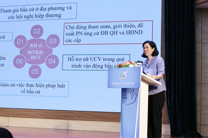 Nhiệm vụ của Hội LHPN các cấp trong công tác bầu cử đại biểu Quốc hội và Hội đồng Nhân dân- Ảnh 2.