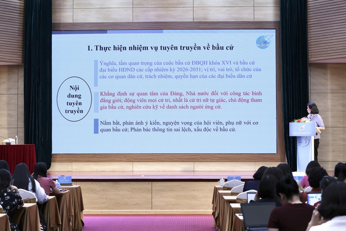 Nhiệm vụ của Hội LHPN các cấp trong công tác bầu cử đại biểu Quốc hội và Hội đồng Nhân dân- Ảnh 4.