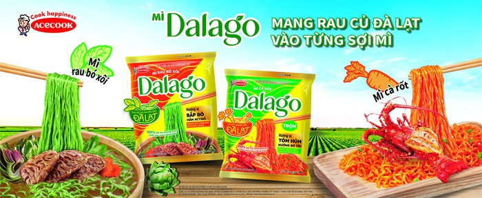 Acecook Việt Nam ra mắt sản phẩm mì ăn liền Dalago- Ảnh 1.