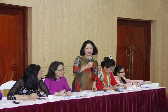 Bàn giải pháp thu hút, tập hợp hội viên phụ nữ tham gia tổ chức Hội - Ảnh 1.