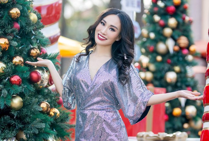 Hoa hậu Trang Lương khoe những shoot ảnh rạng rỡ hậu Giáng sinh - Ảnh 6.